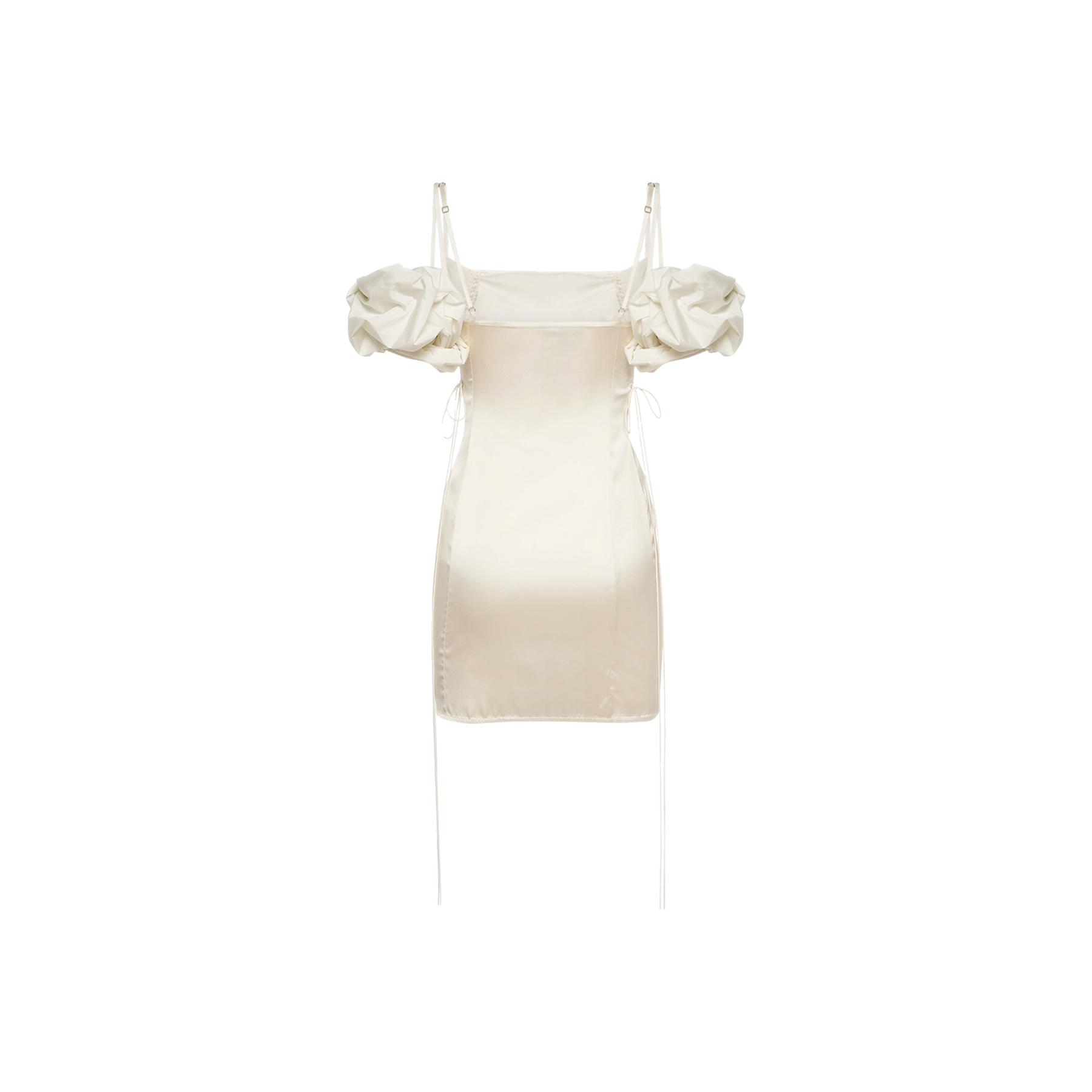 Jacquemus La Mini Robe Chouchou satin mini dress