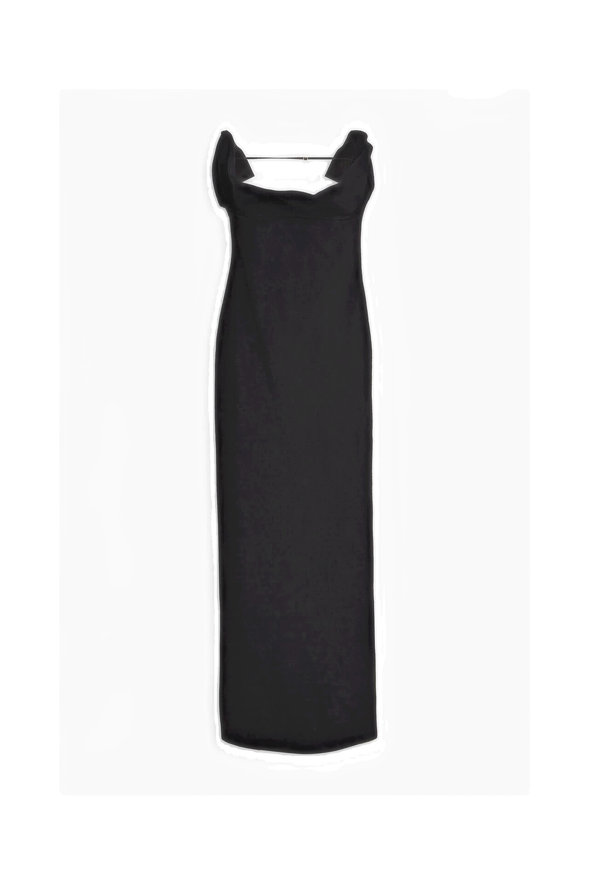 JACQUEMUS La Robe Maille twisted stretch-knit maxi dress