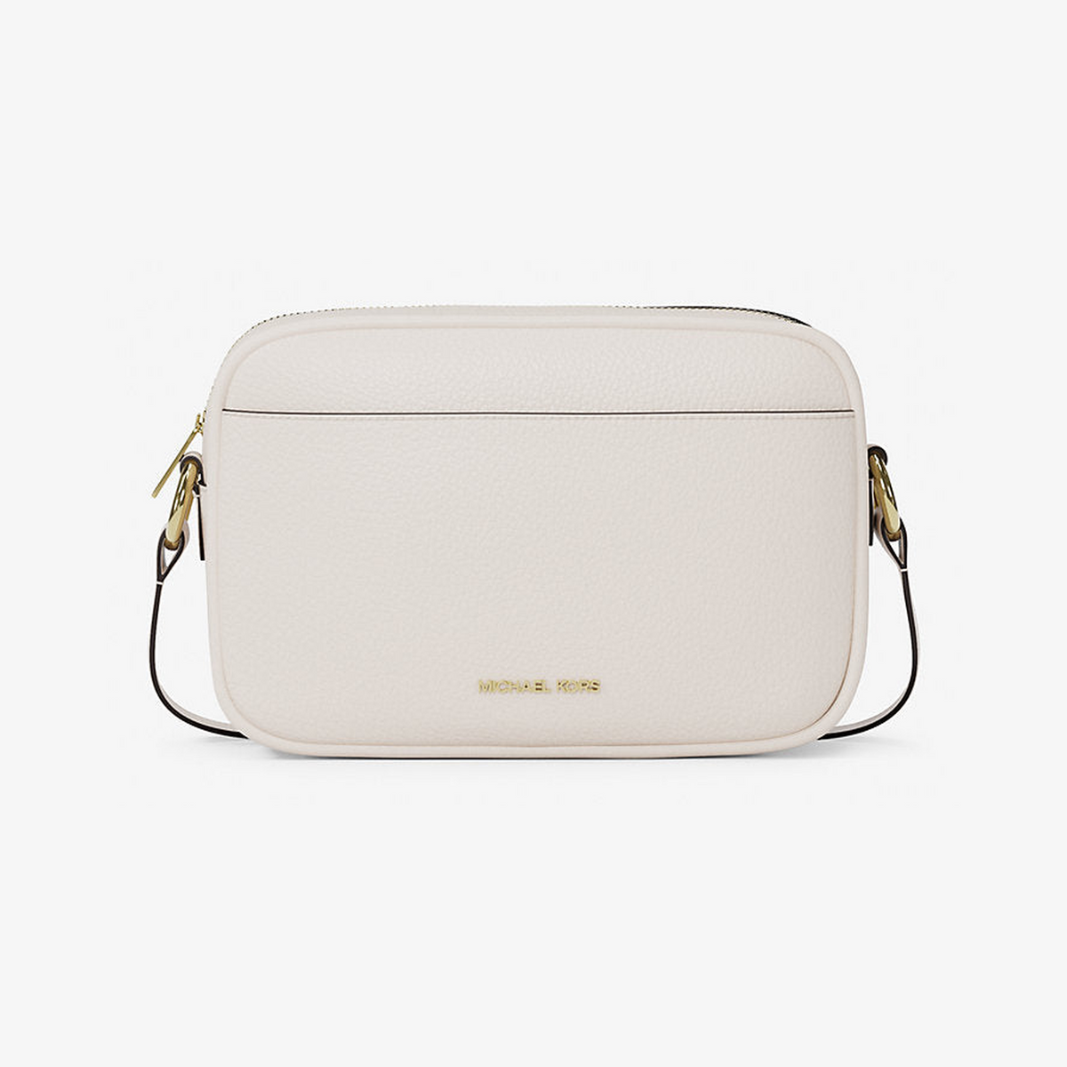 Jet Set Large Pebbled Leather Camera Crossbody Bag