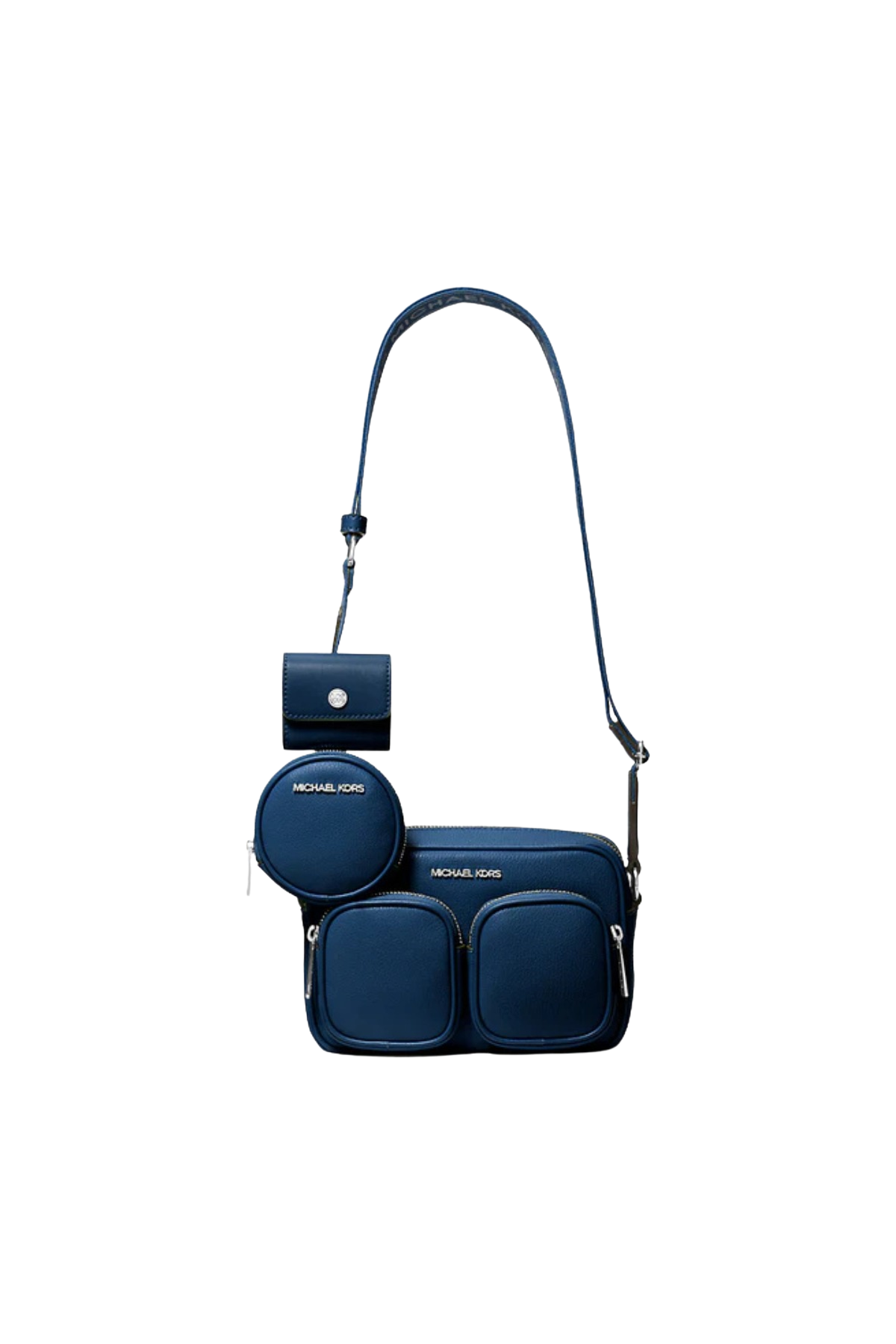 Jet Set Leather Medium Crossbody Bag with Case for Apple Airpods Pro®