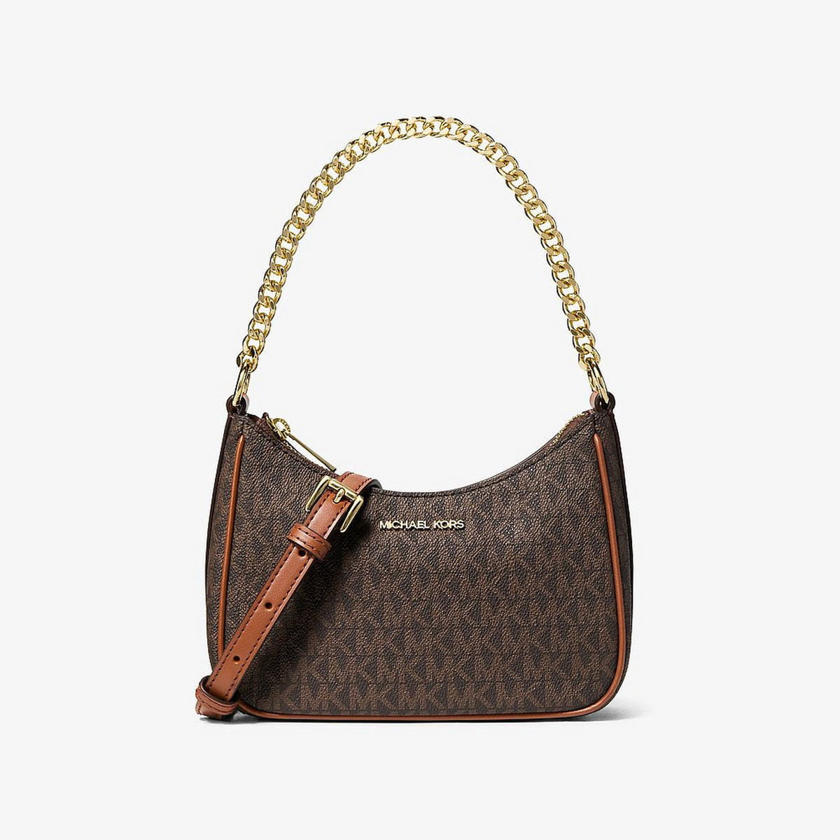 Jet Set Signature Logo Convertible Crossbody Bag