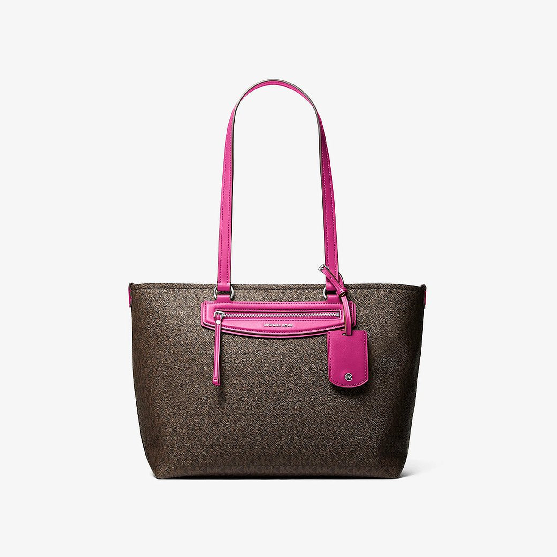 Jet Set Travel Medium Signature Logo Tote Bag