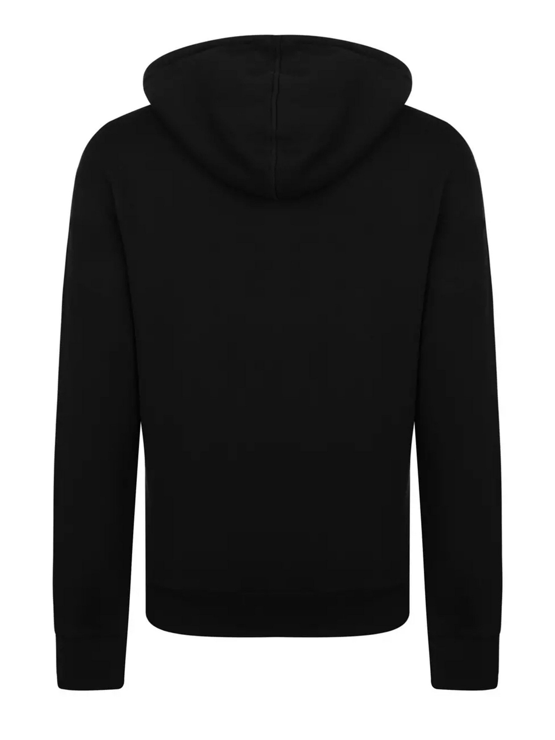 Gucci Interlocking GG Logo Printed Hoodie in Black