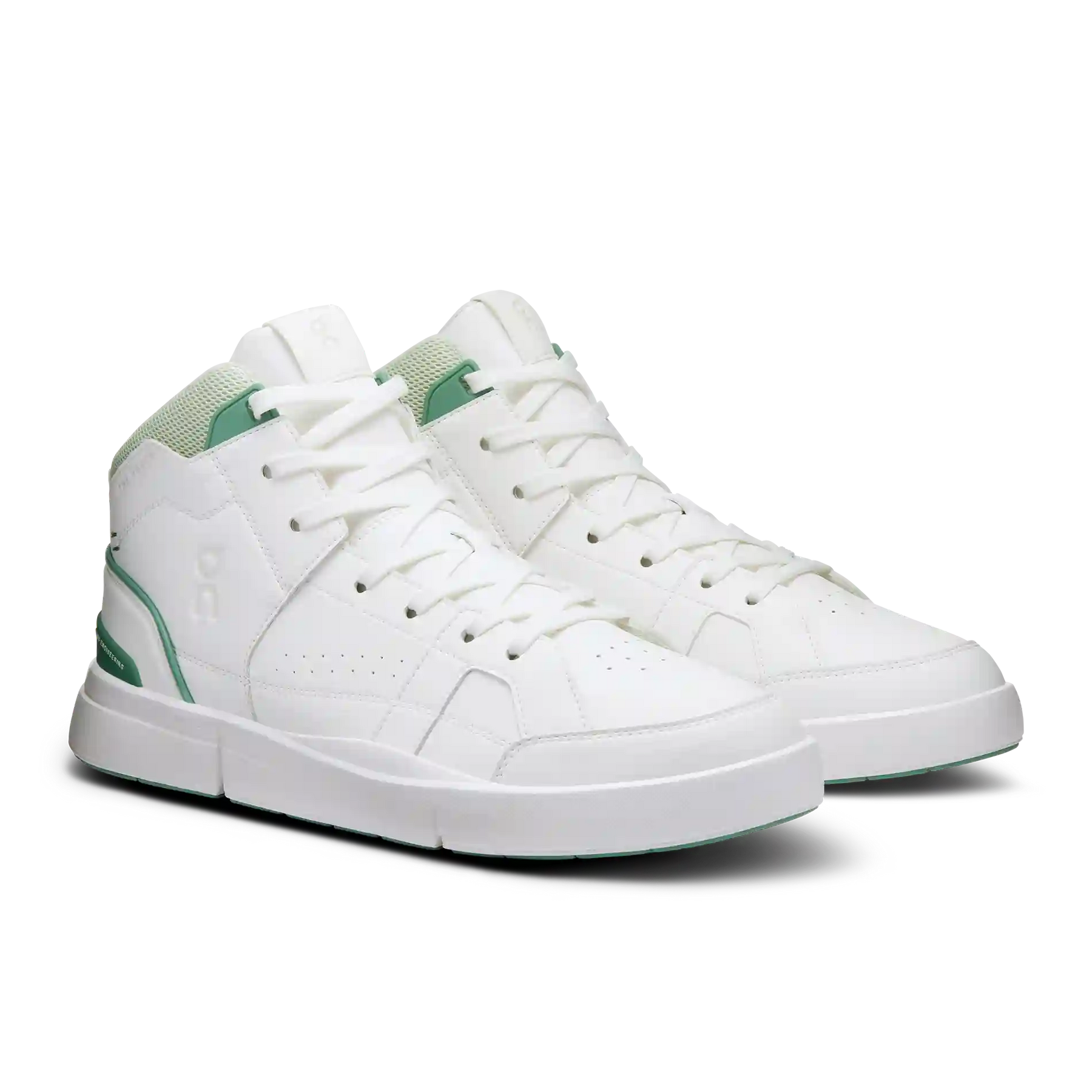 THE ROGER Clubhouse Mid White Green On Running