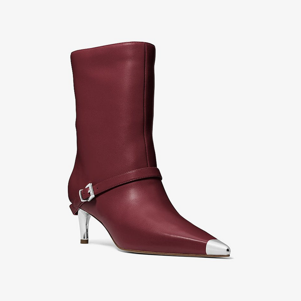 Kasia Leather Buckle Boot