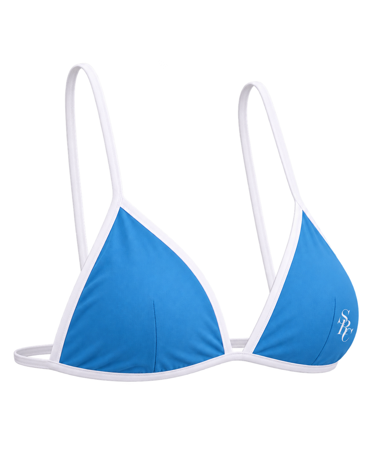 Kate Bikini Top - Juniper/White