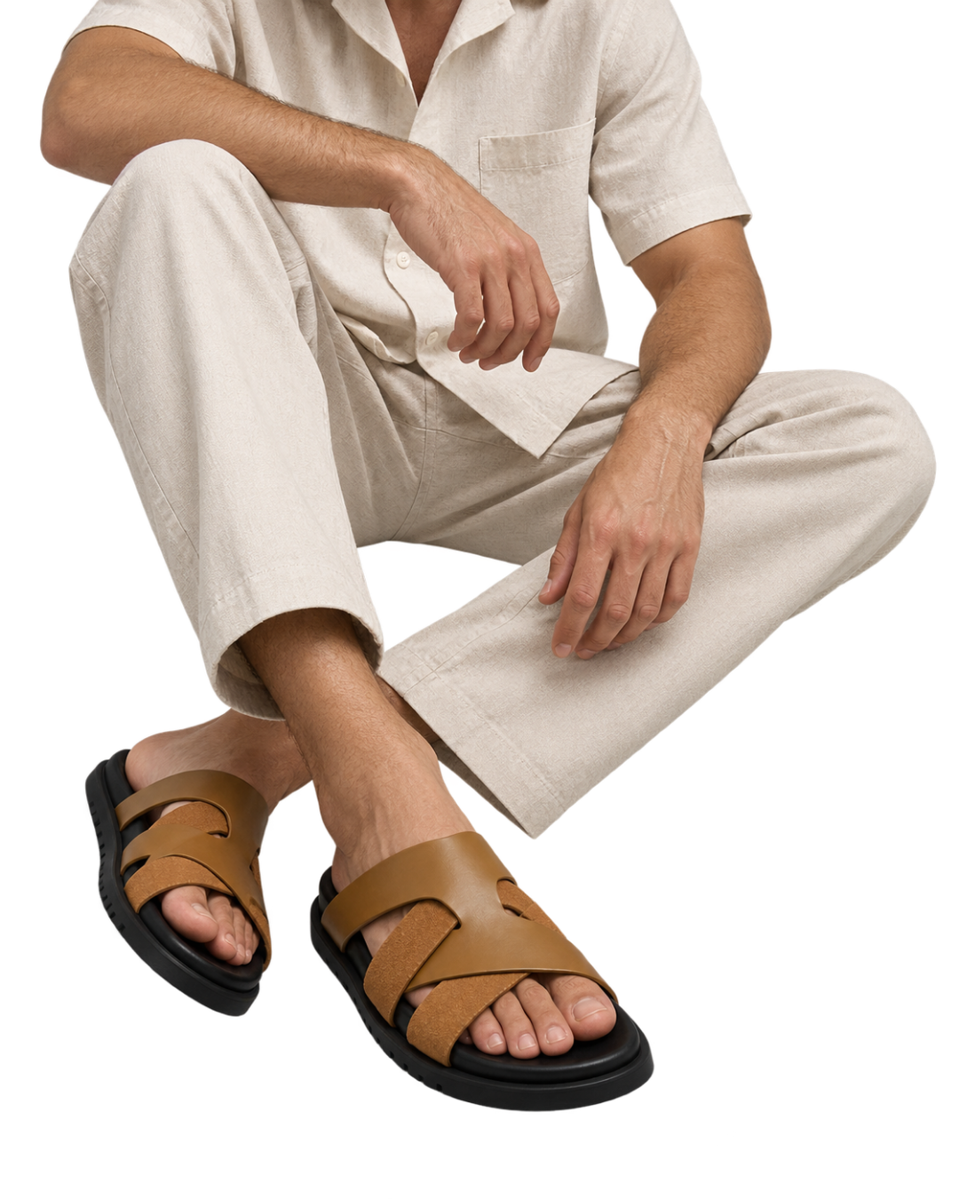 Kazimir Sandal Brun Fumé