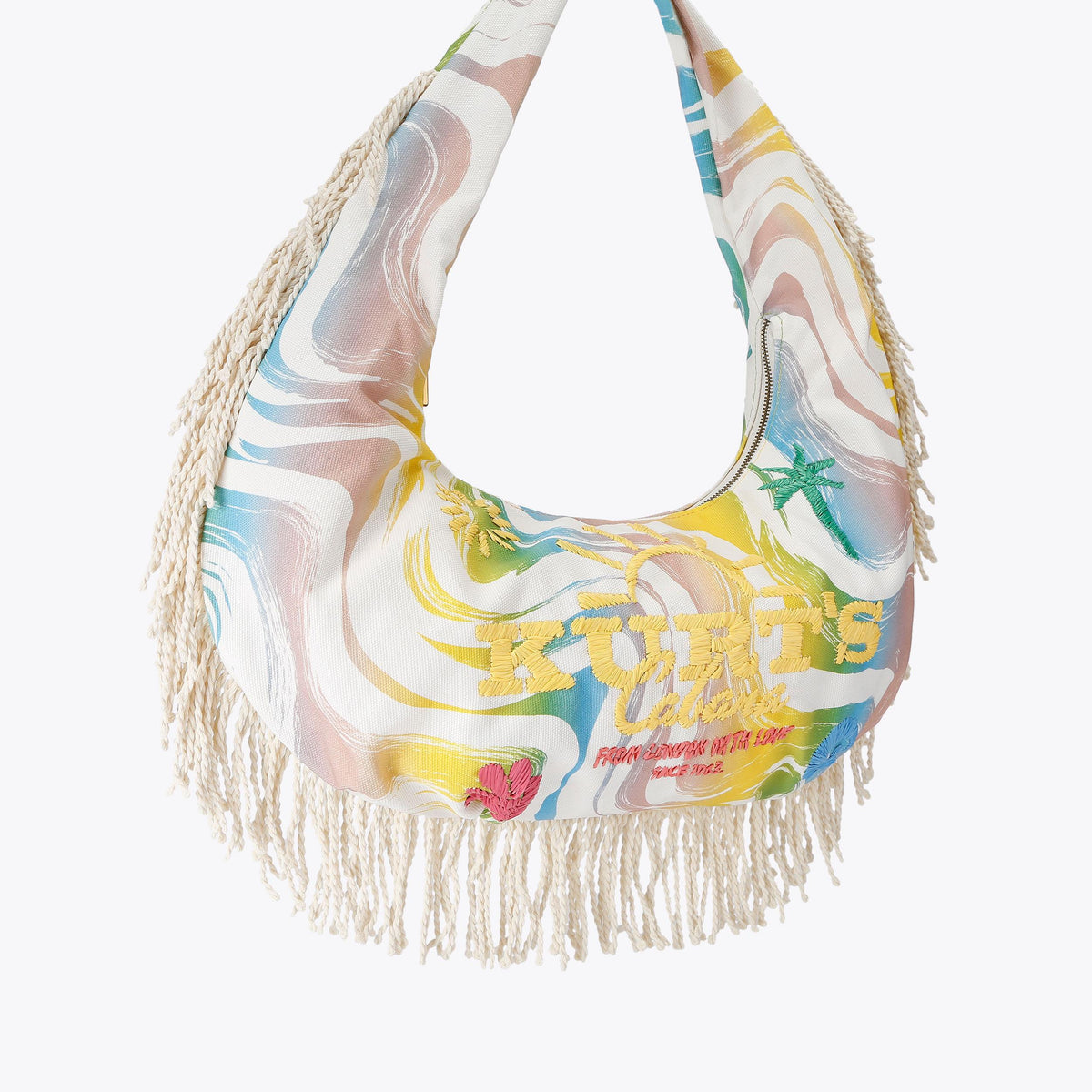 Kurt's Cabana Large Hobo Fringe Bag