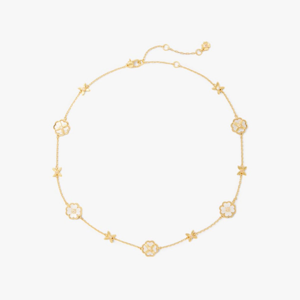 Heritage Bloom Scatter Necklace