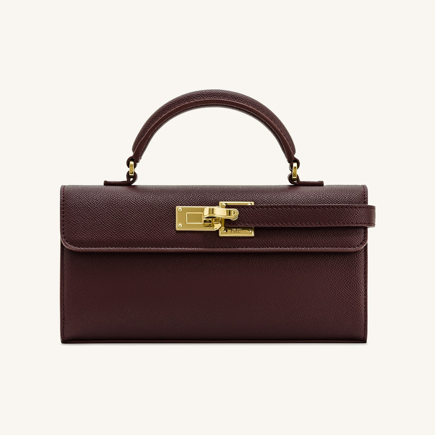 Keyla Top Handle Bag - Deep Burgundy