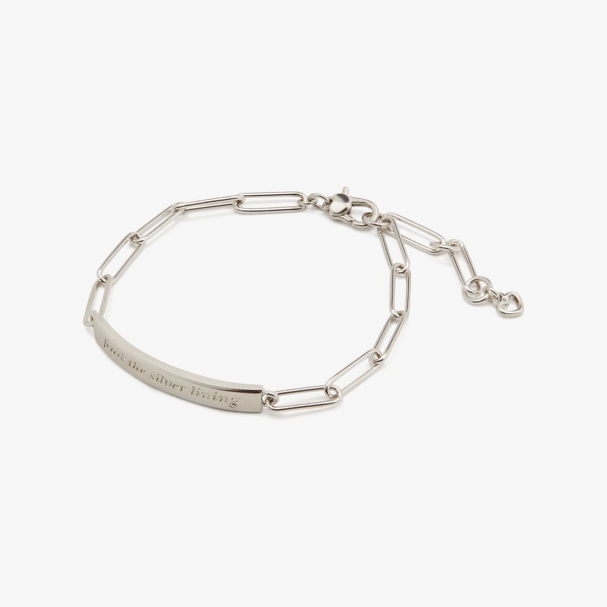 Silver Lining Id Bracelet