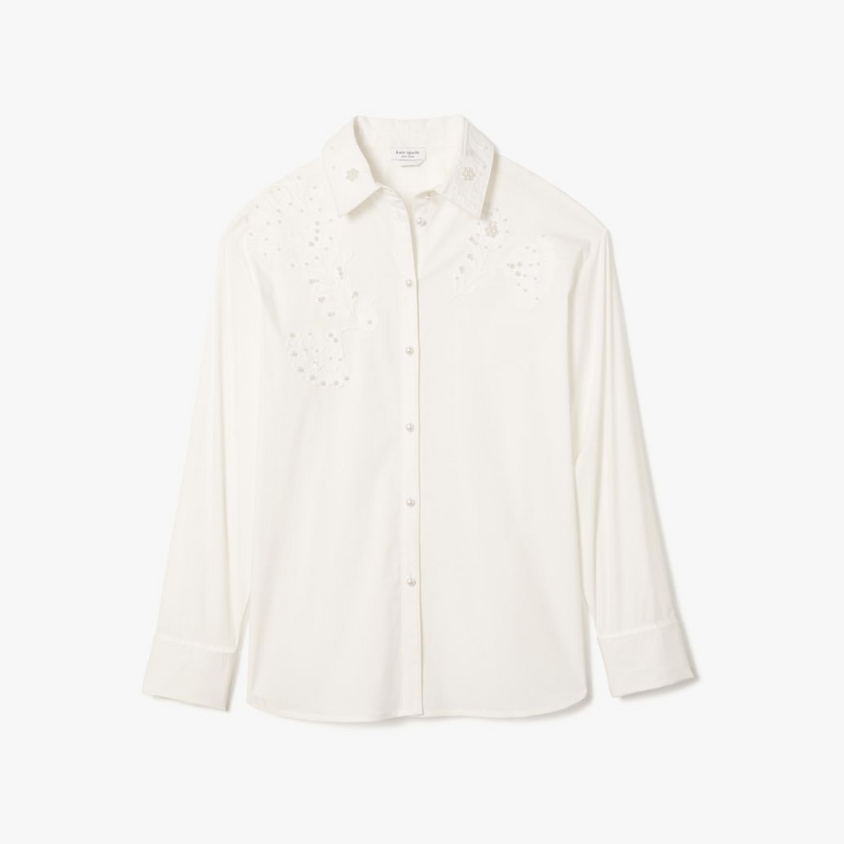 Autumn Paisley Embroidered Shirt