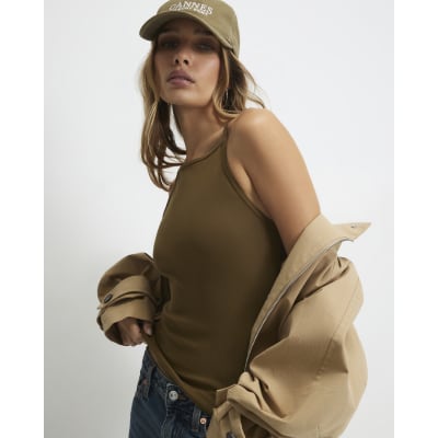 Khaki Tank Top