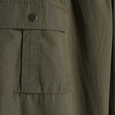 Khaki Utility Cargo Cuffed Joggers