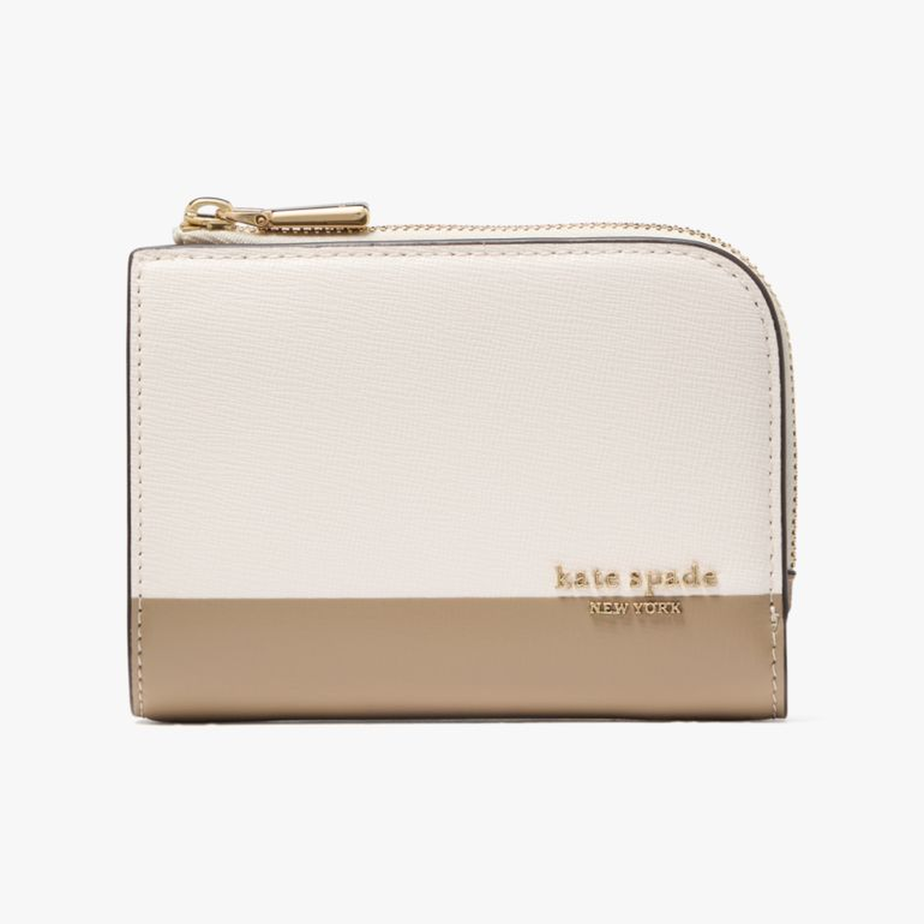 Devin Colorblocked Small Compact Wallet