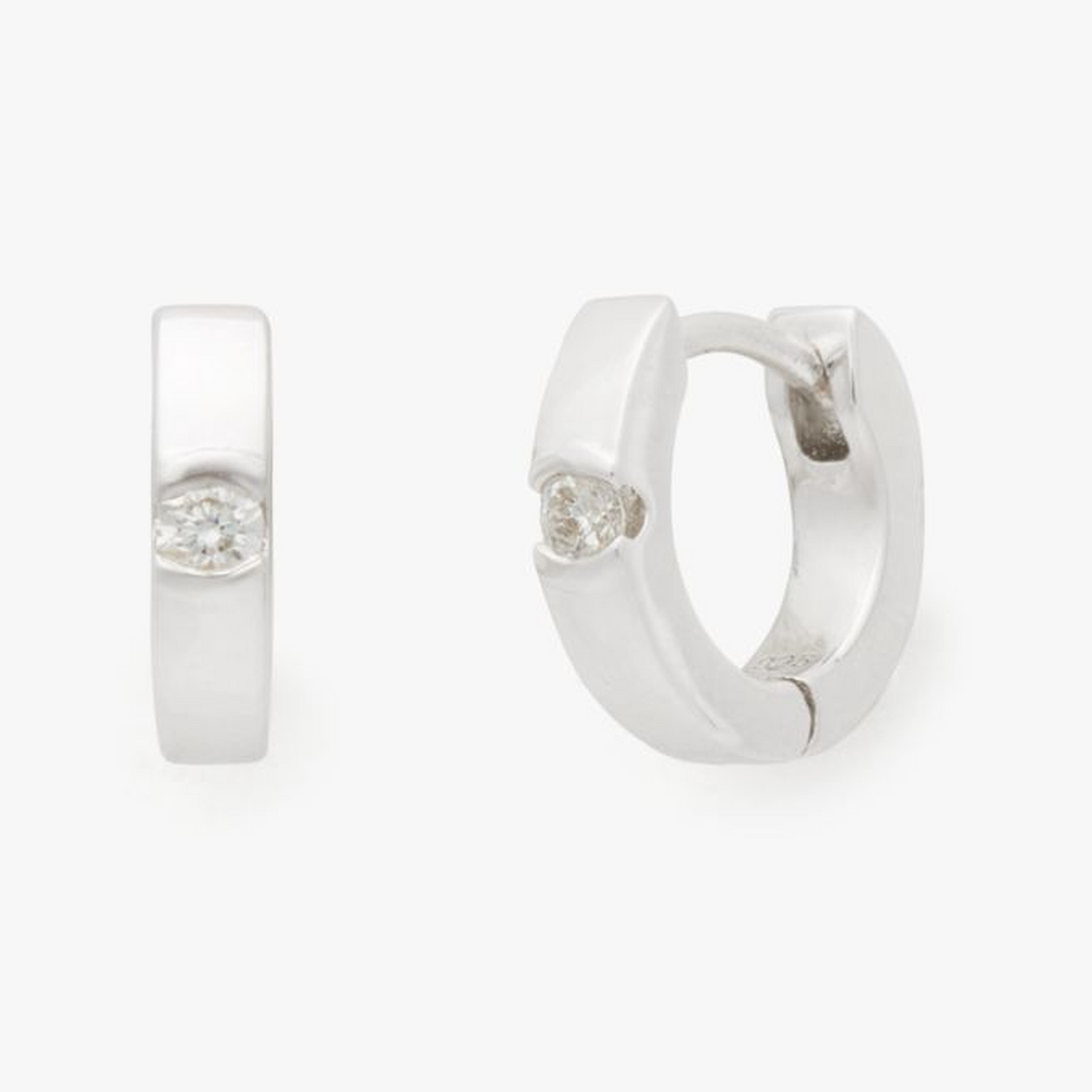 Kate Spade Fine Meant To Be Diamond Huggies