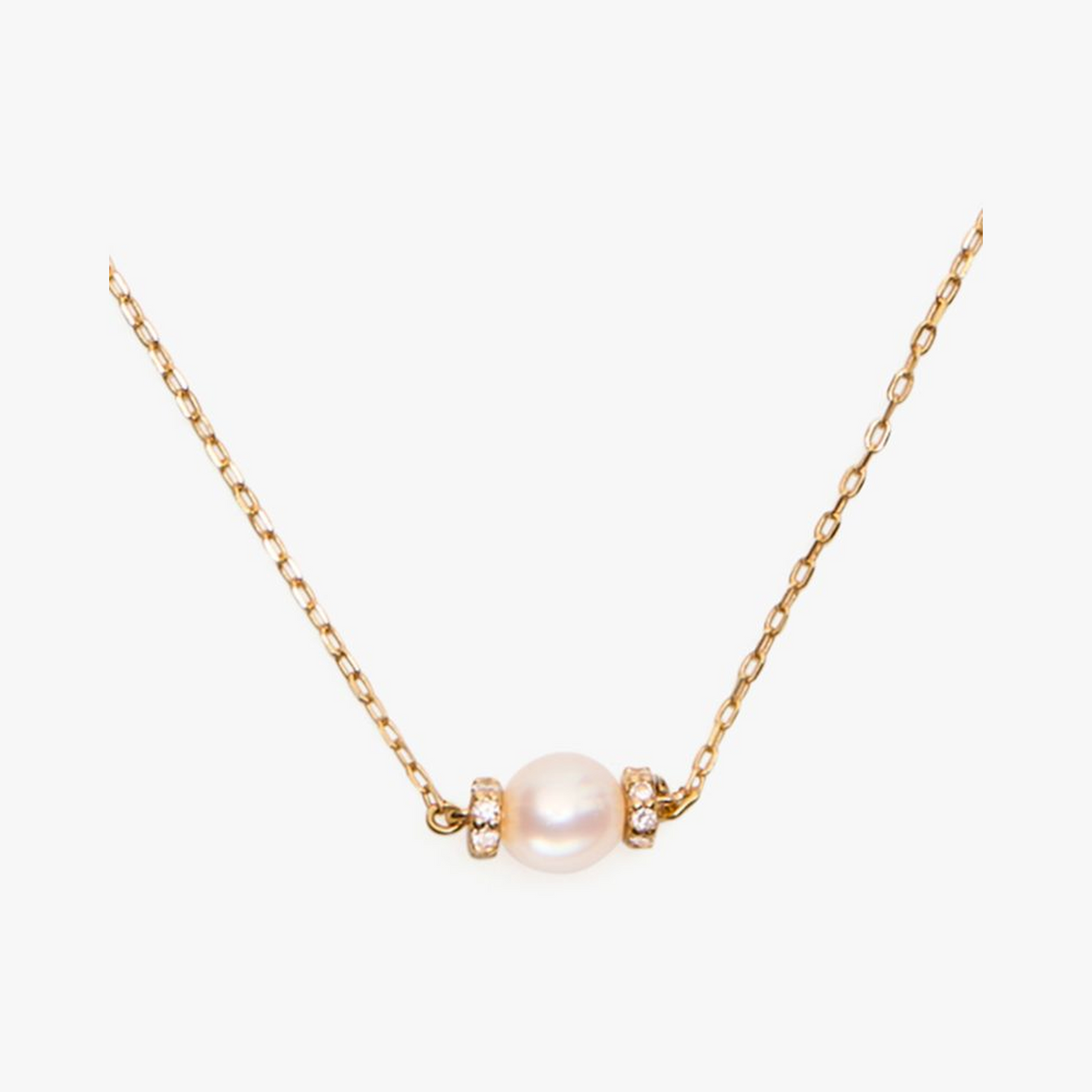 Kate Spade Fine Meant To Be Pearl & Diamond Pendant