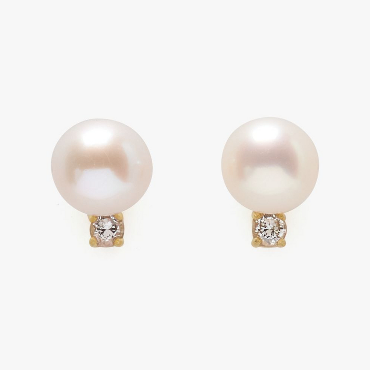 Kate Spade Fine Meant To Be Pearl & Diamond Studs