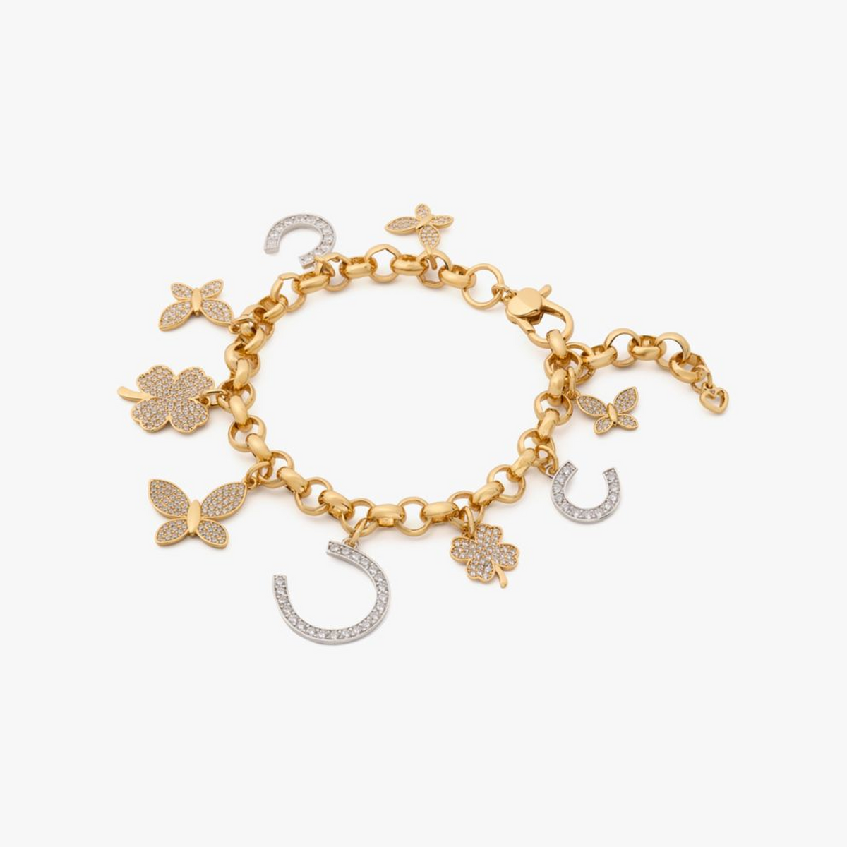 Lucky Charm Statement Bracelet