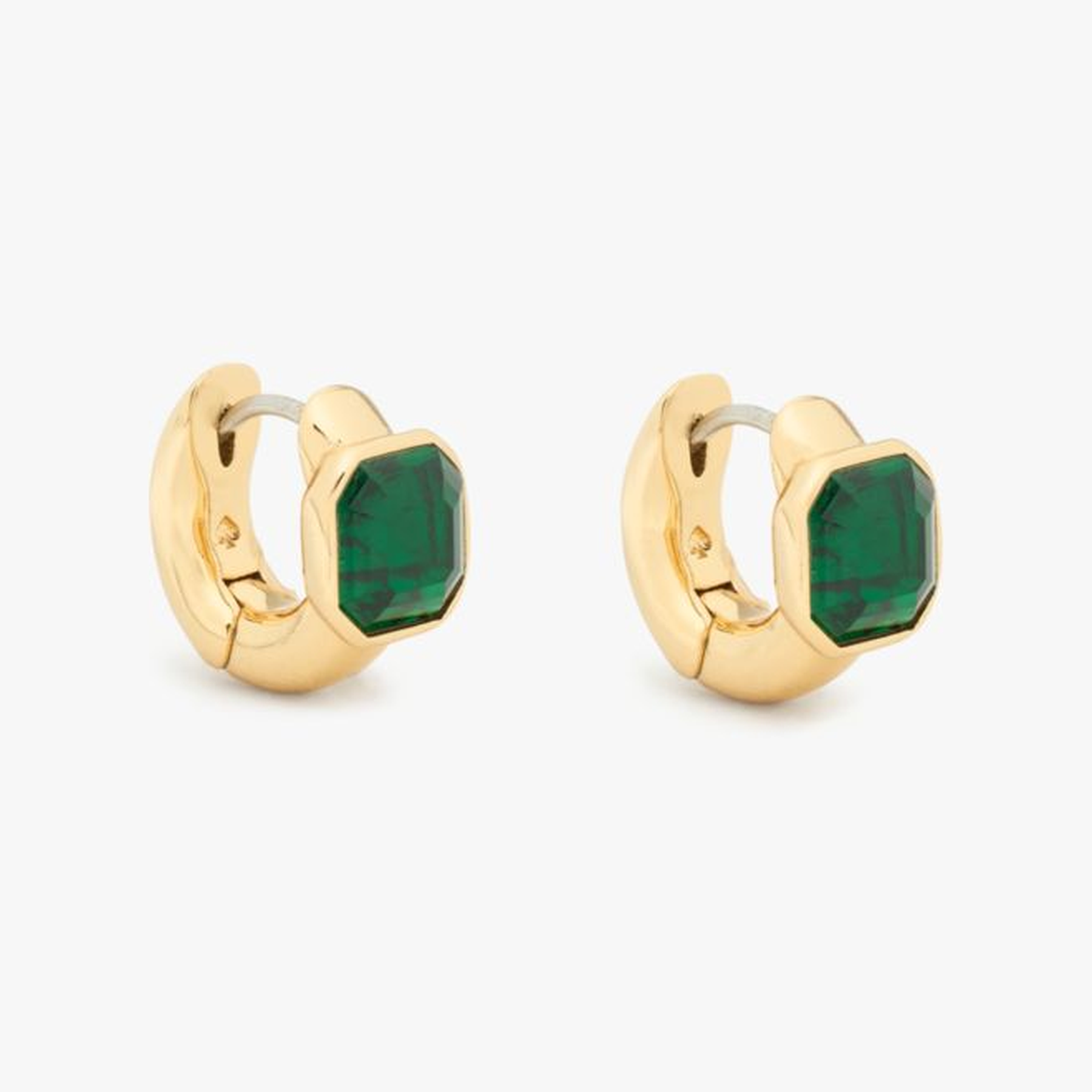 Keep Sparkling Asscher Huggies