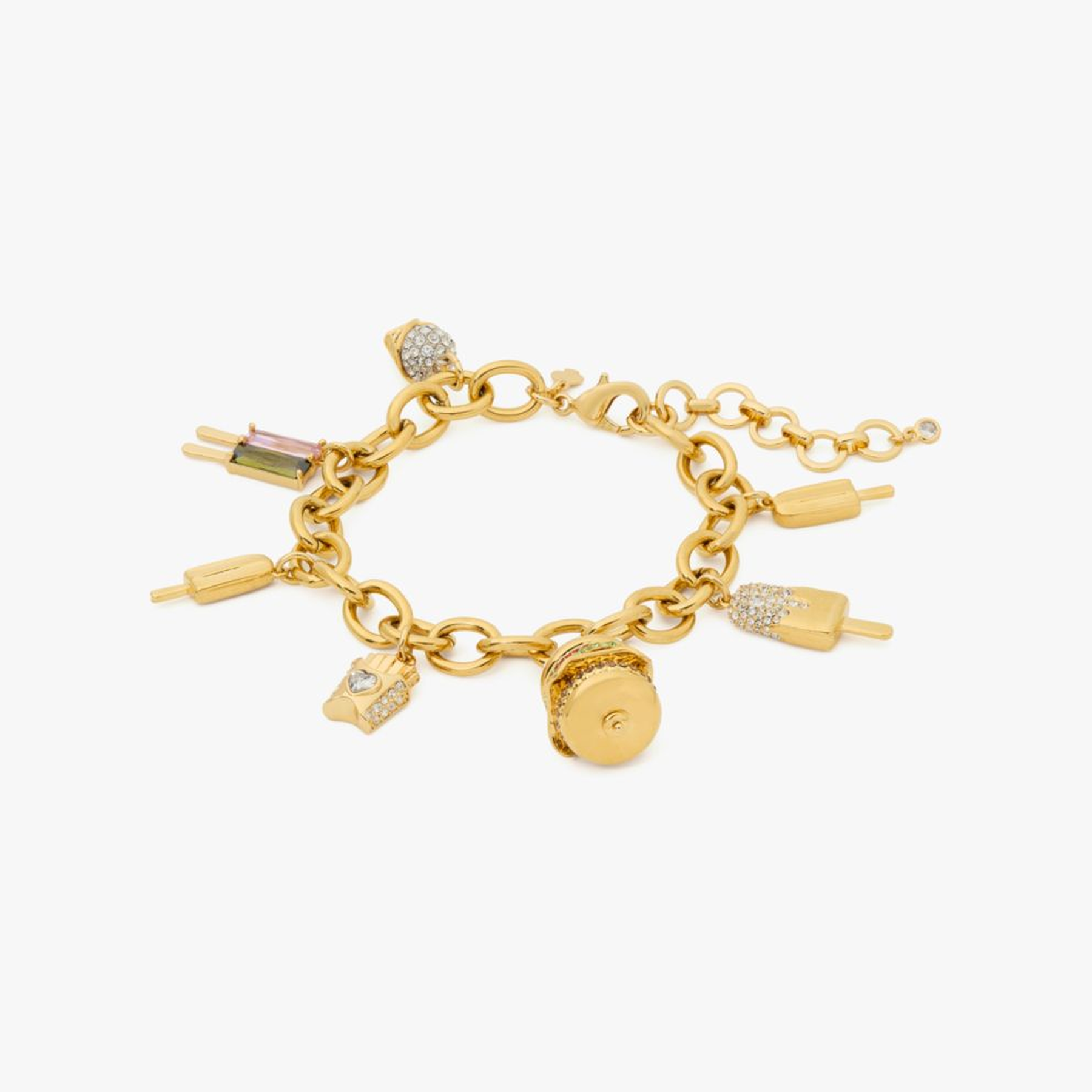 Fast Food Charm Bracelet