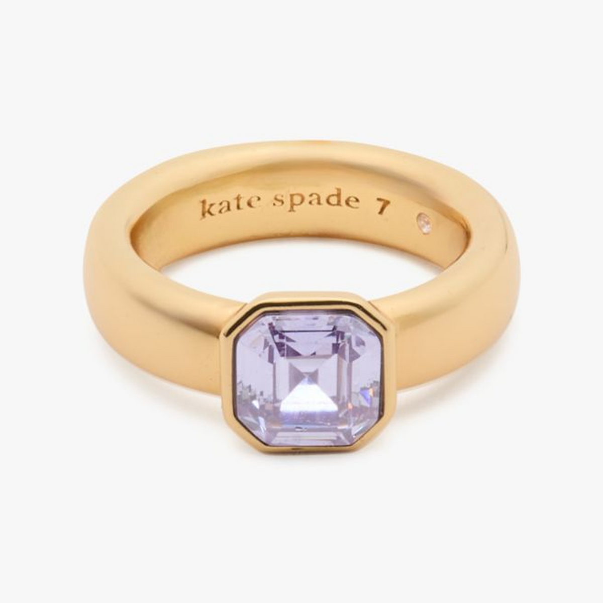 Keep Sparkling Asscher Ring