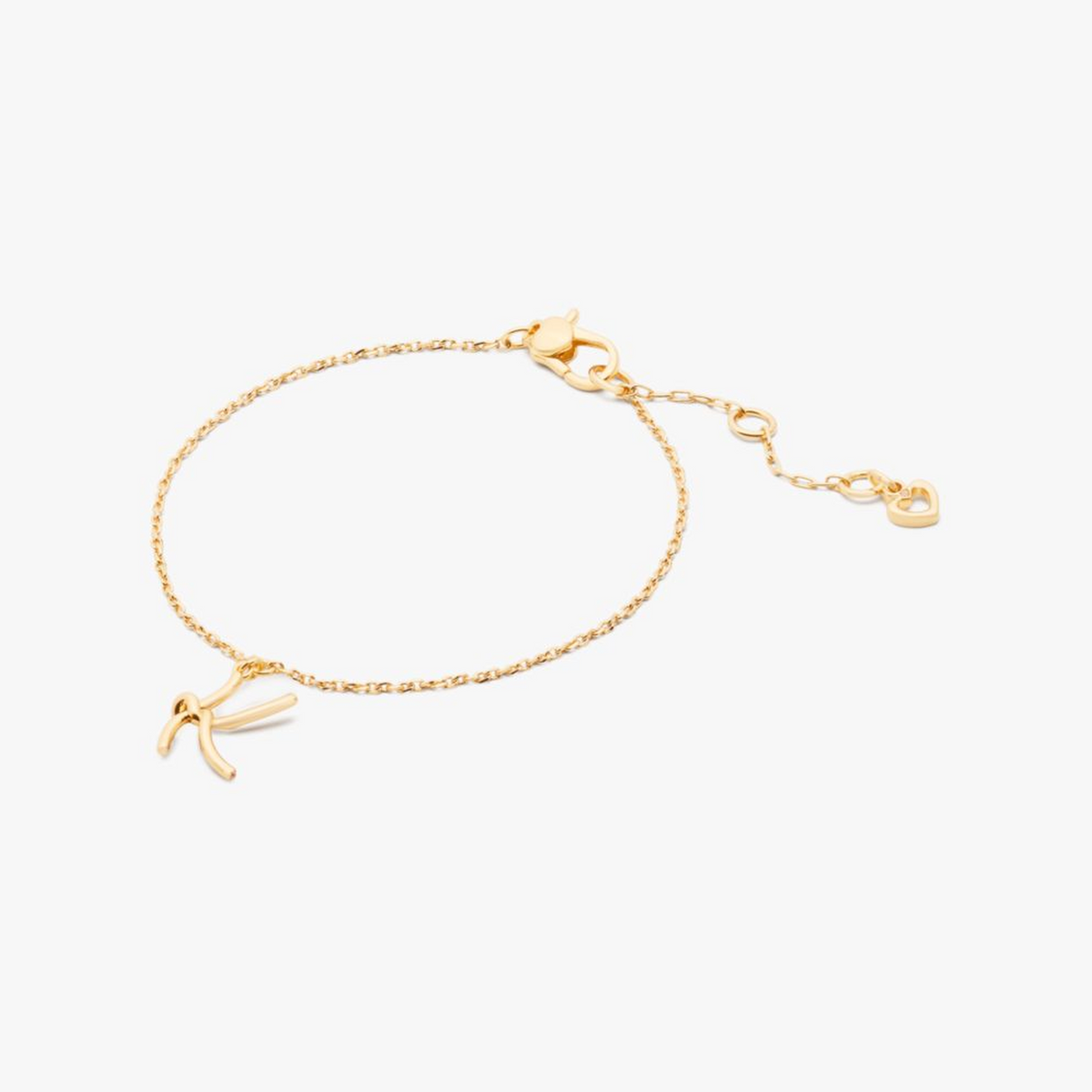 Initial Script Bracelet