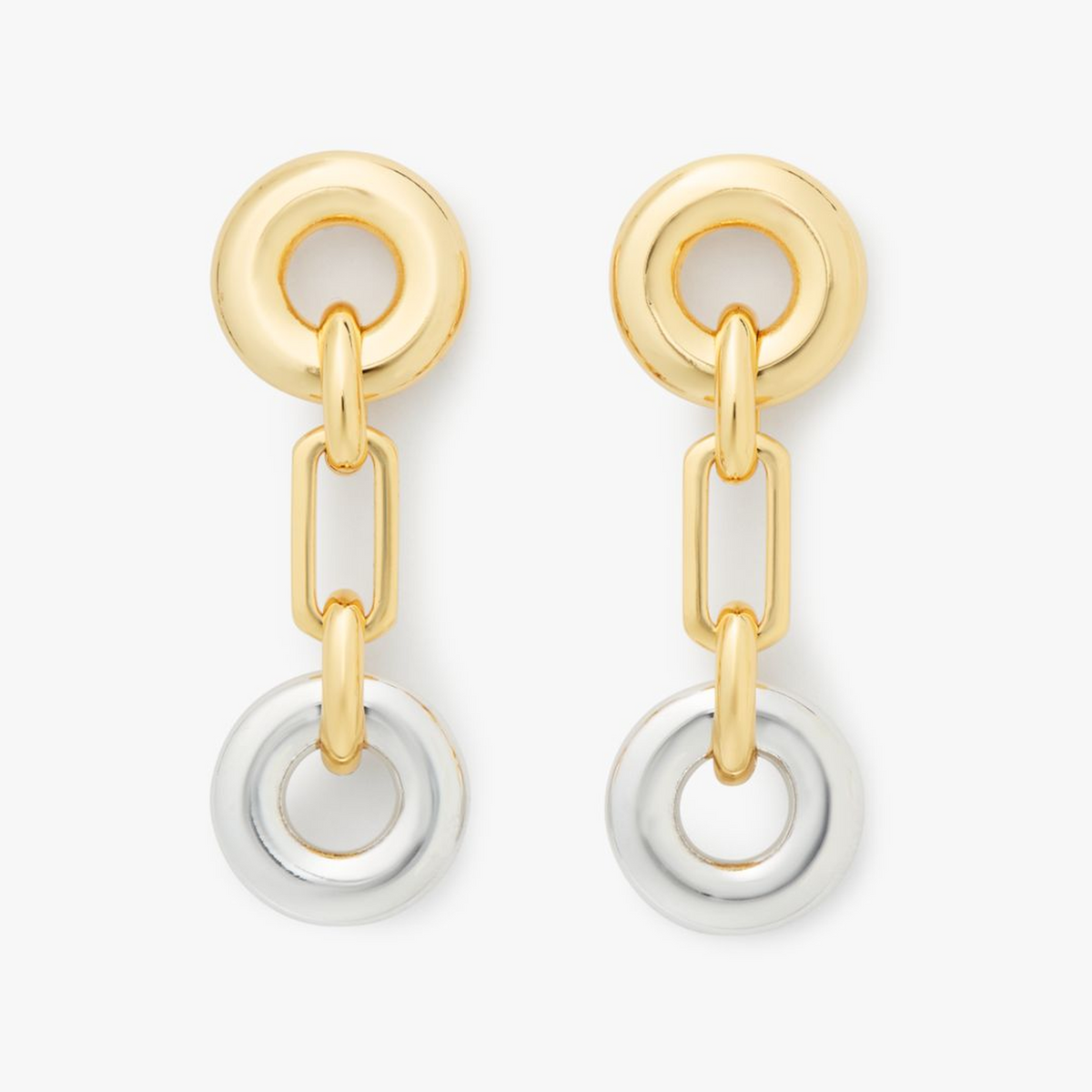 Interlock Linear Earrings