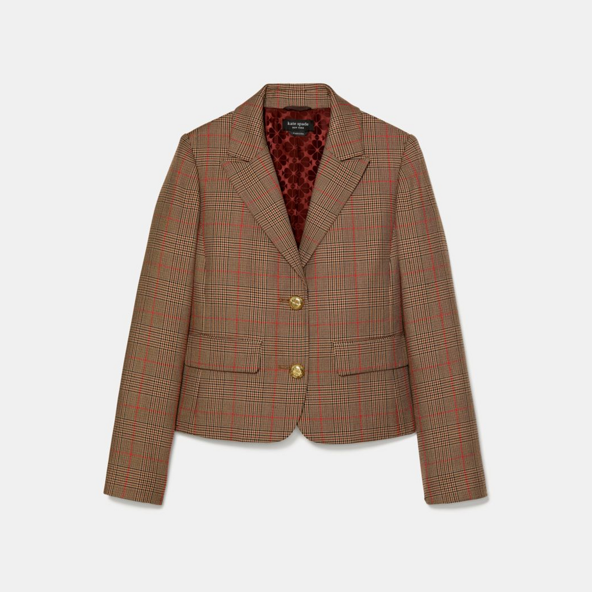 Plaid School Girl Blazer