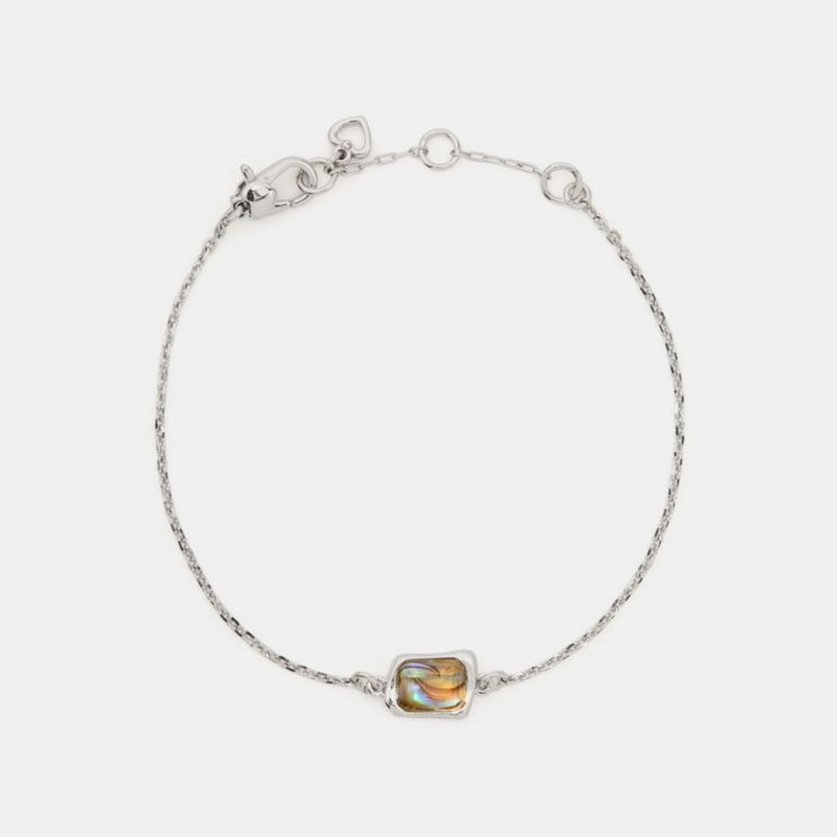 Molten Glass Solitaire Bracelet