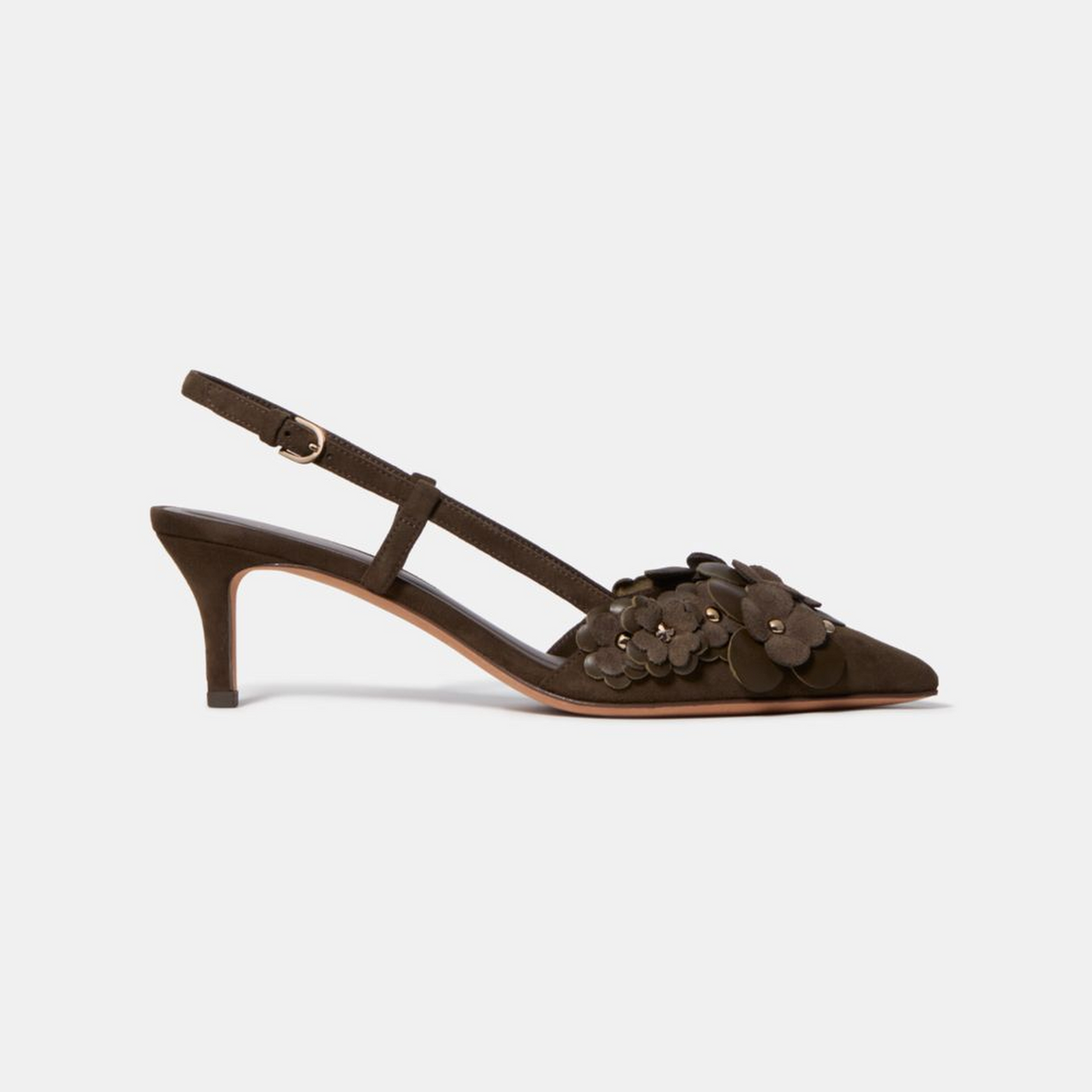 Spade Flower Garden Slingback Pump
