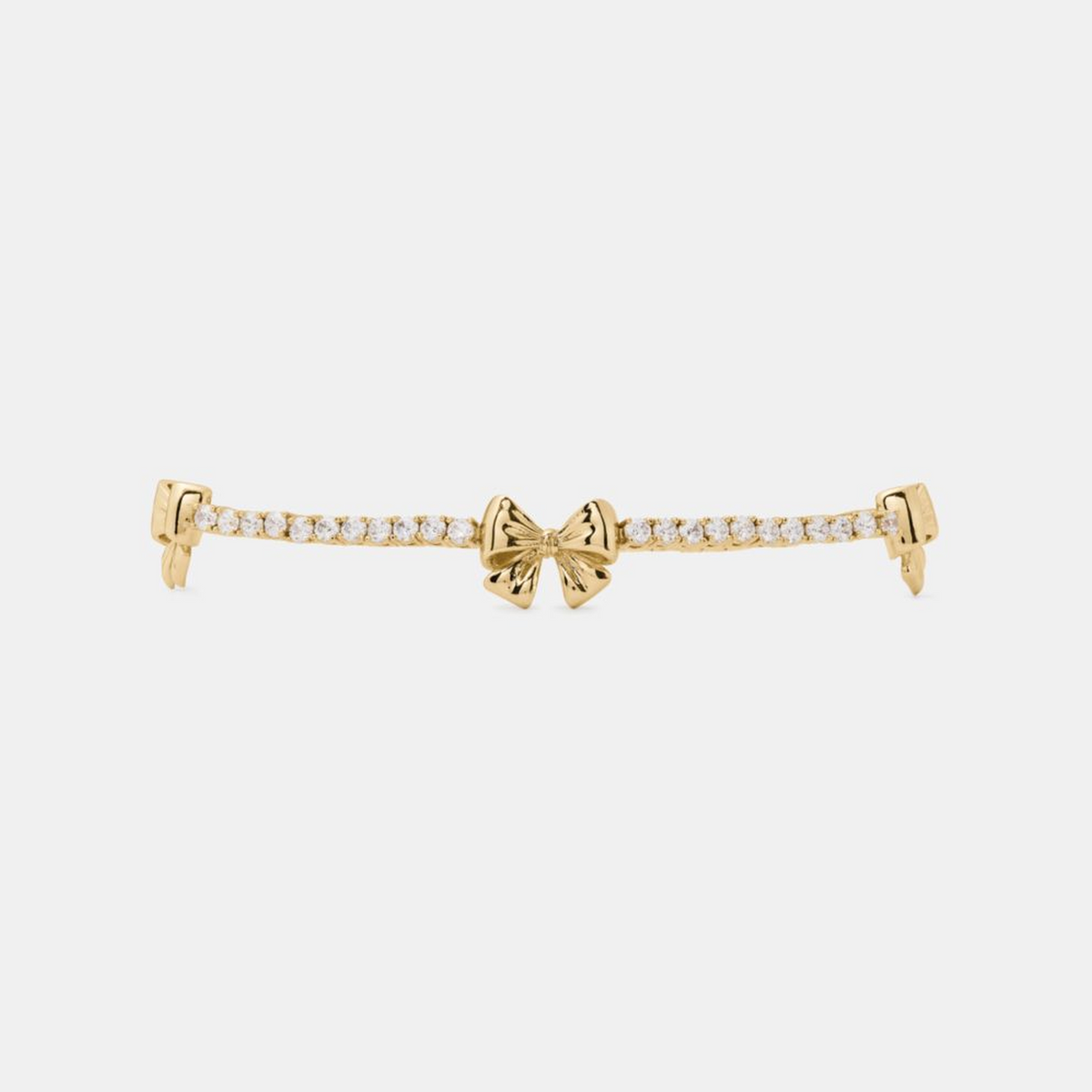Bling And Bows Bow Tennis Bracelet