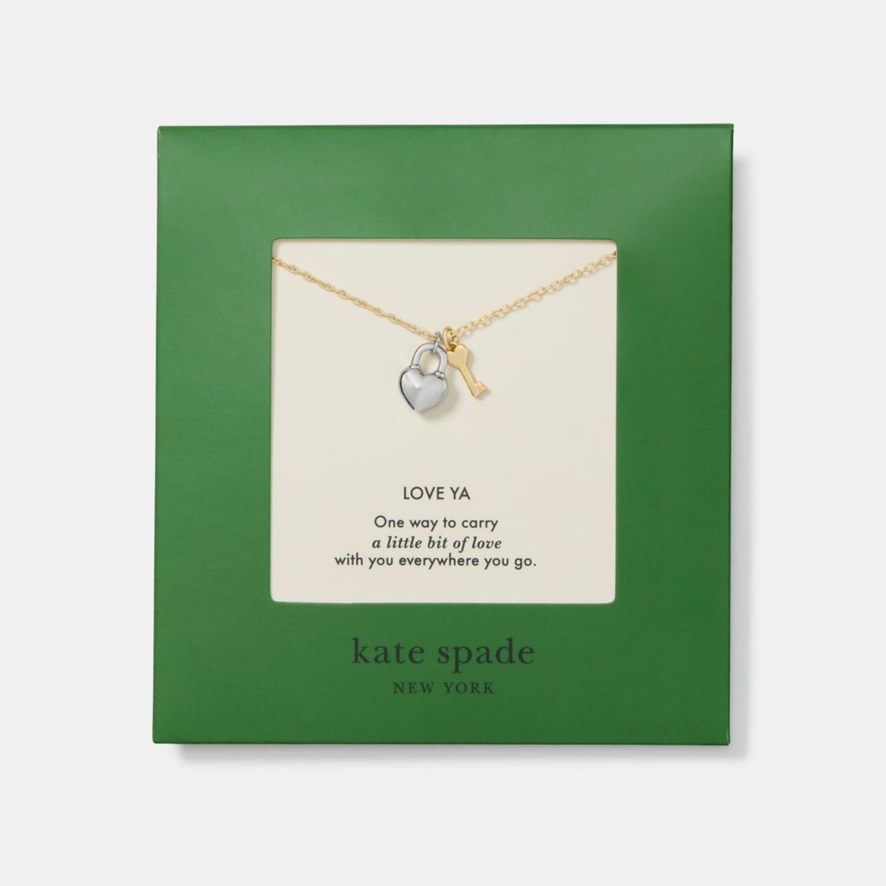 Love Ya Carded Pendant