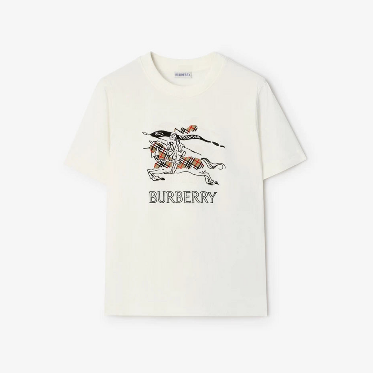 Knight Sketch Cotton T-shirt