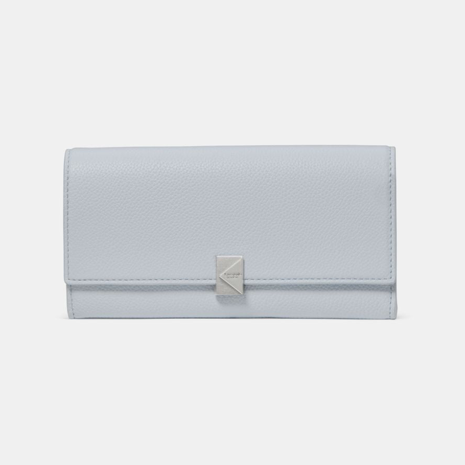 Deco Snake Embossed Large Flap Wallet