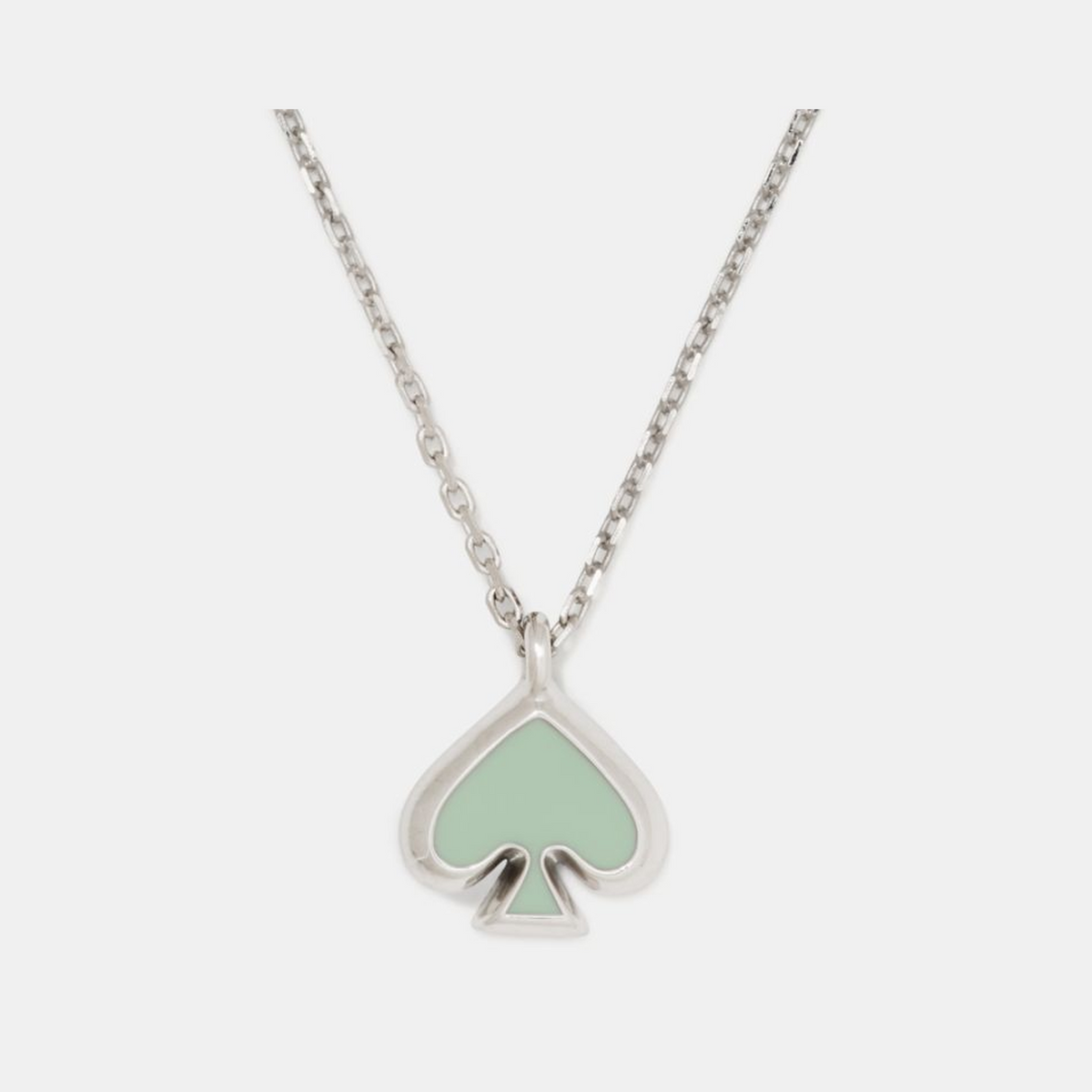 Everyday Spade Enamel Mini Pendant