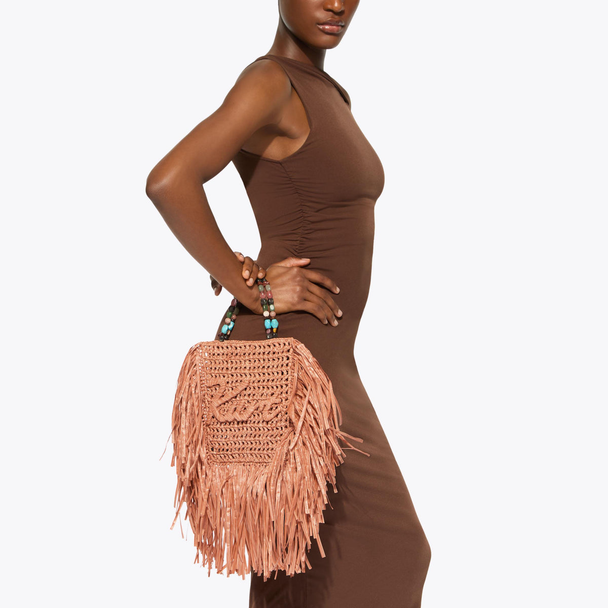 Mini Tote Fringe Bag
