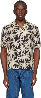 Black Palms Allover Shirt