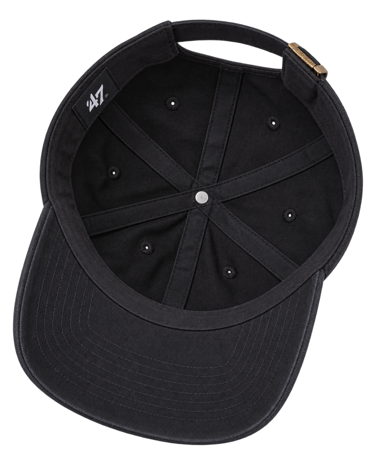 LA Hat - Faded Black/White