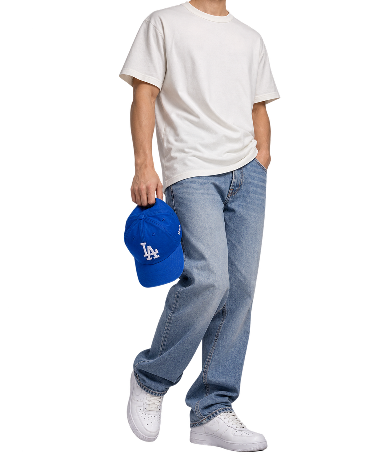 LA Hat - Team Blue/White