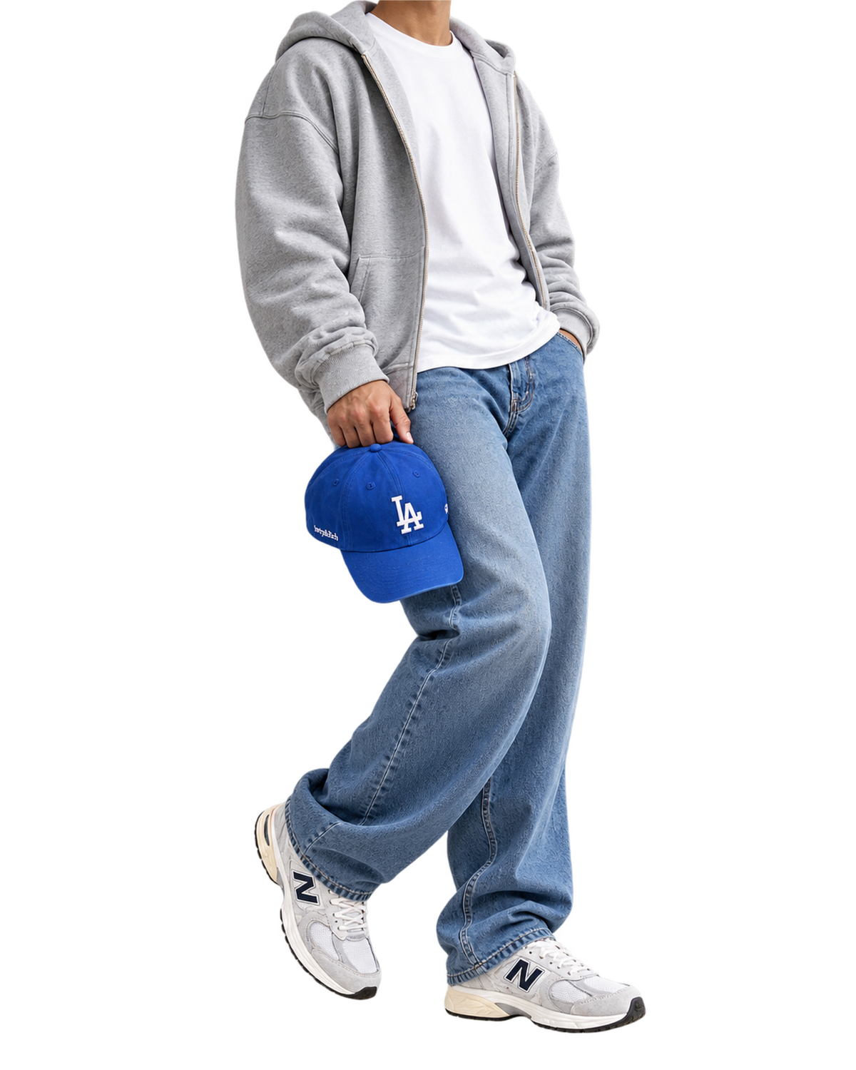 LA Hat - Team Blue/White