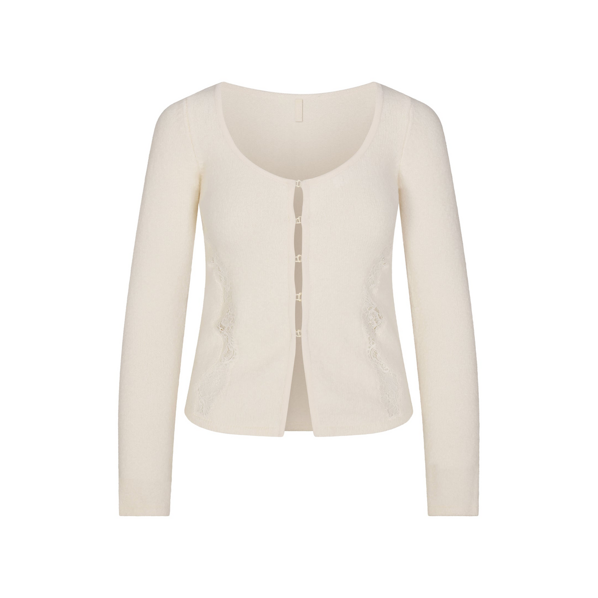 Lace Knit Long Sleeve Cardigan