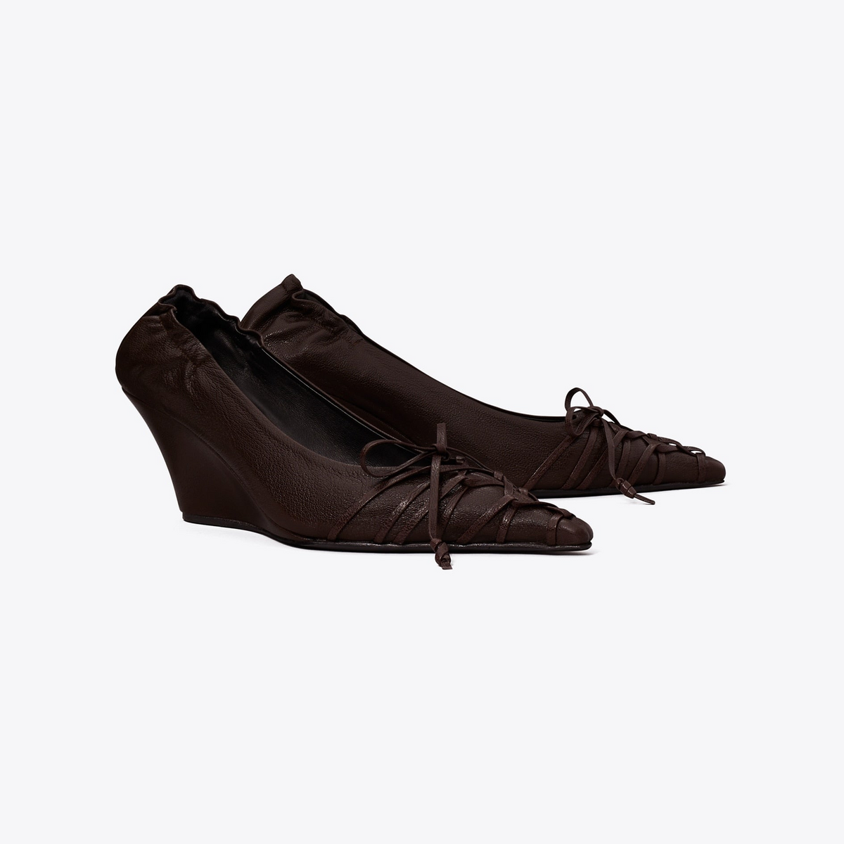Lace-Up Wedge