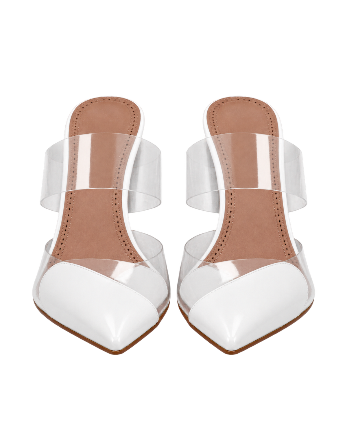 LE CŒUR MULES IN PATENT LEATHER