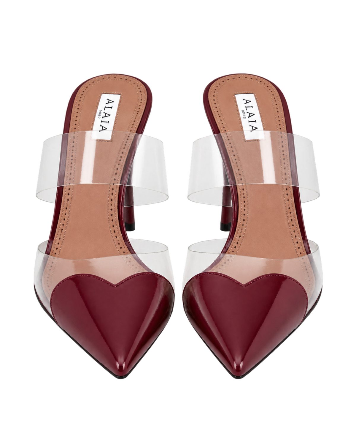LE CŒUR MULES IN PATENT LEATHER