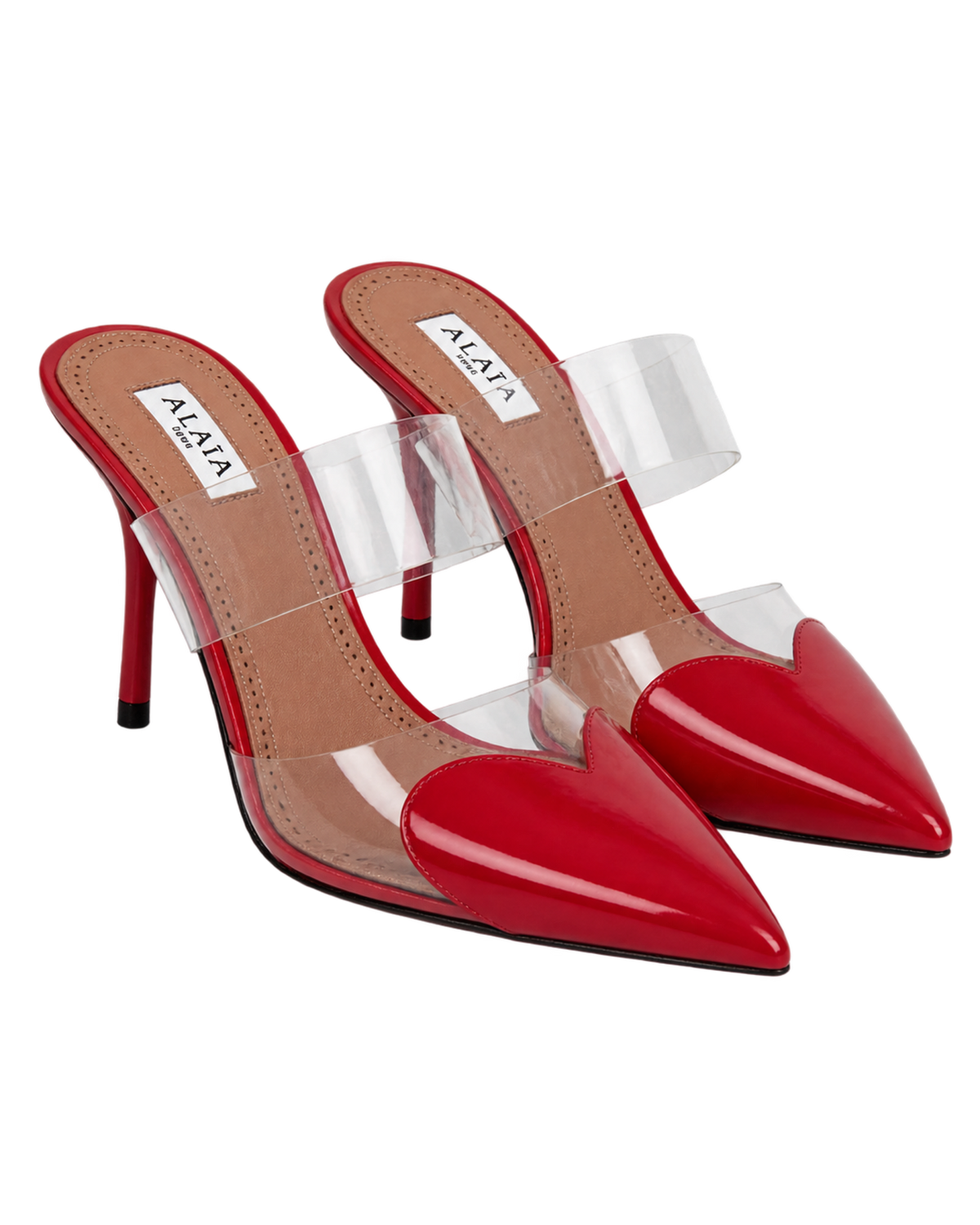 LE CŒUR MULES IN PATENT LEATHER