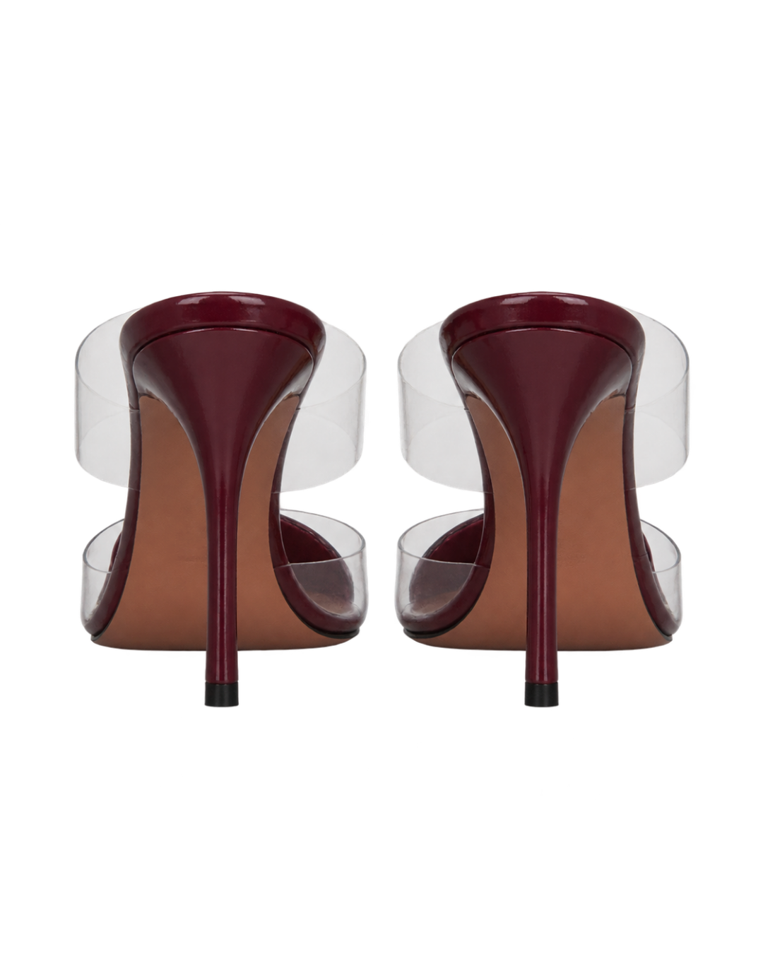 LE CŒUR MULES IN PATENT LEATHER