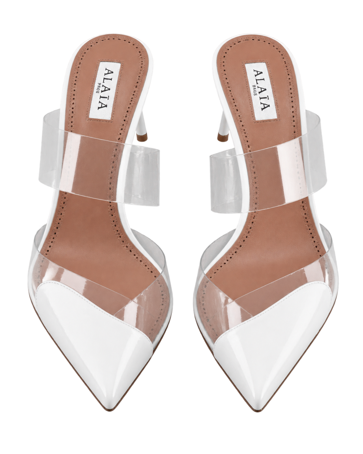 LE CŒUR MULES IN PATENT LEATHER