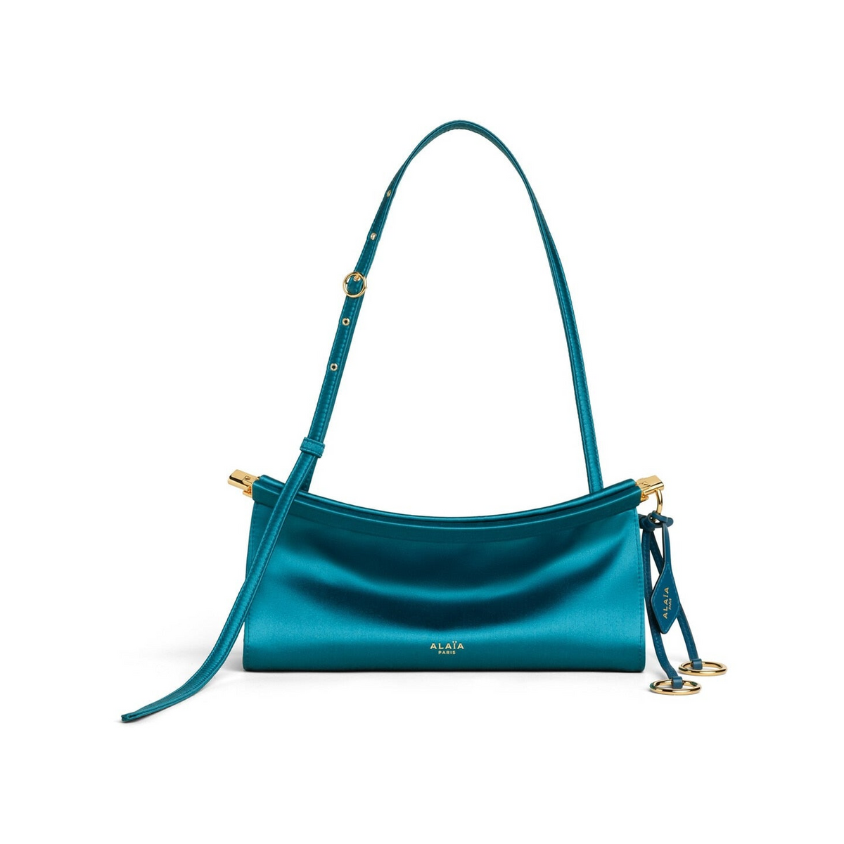 LE CLICK EAST WEST SMALL BAG IN SATIN