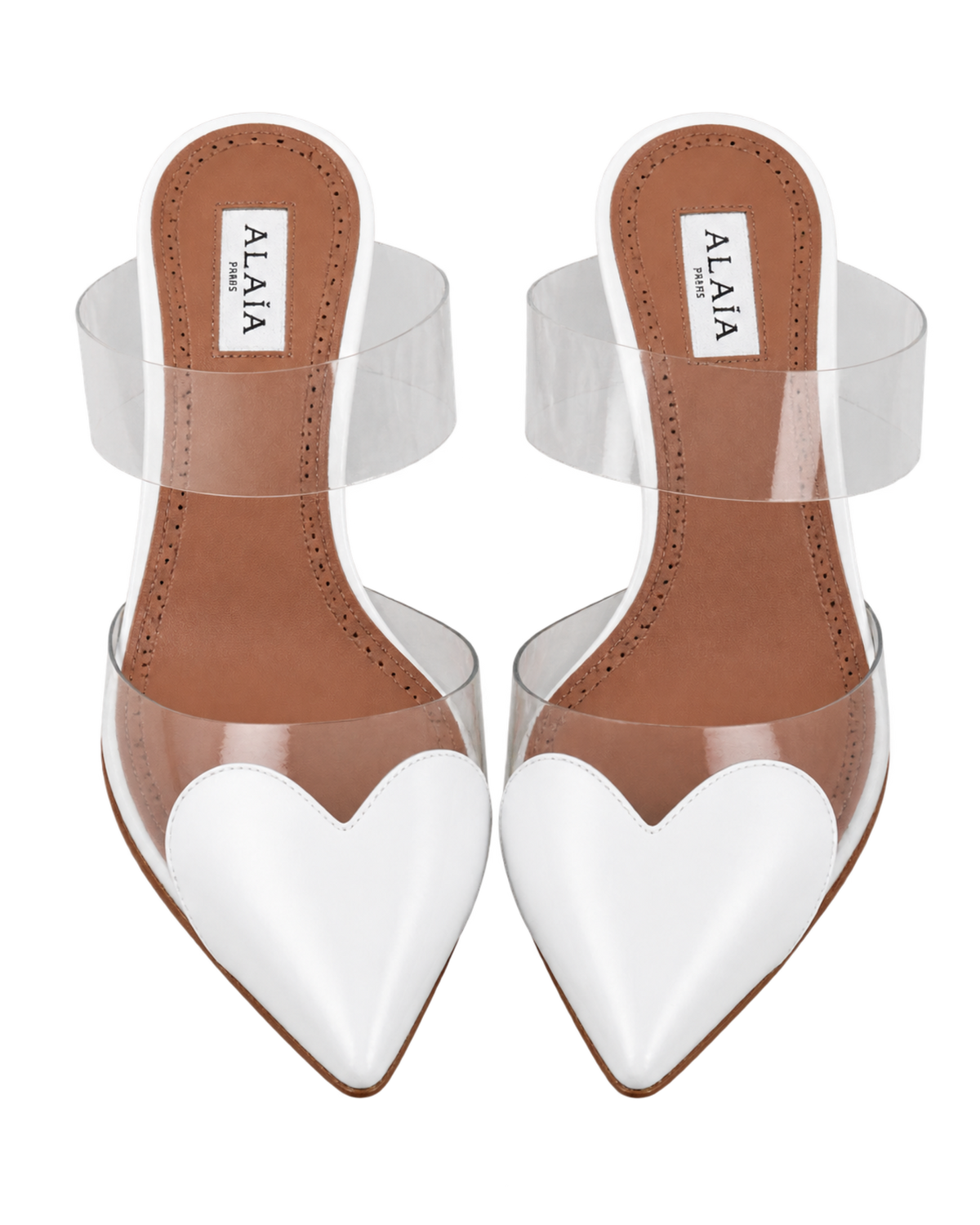 LE COEUR WEDGE MULES IN PATENT LEATHER